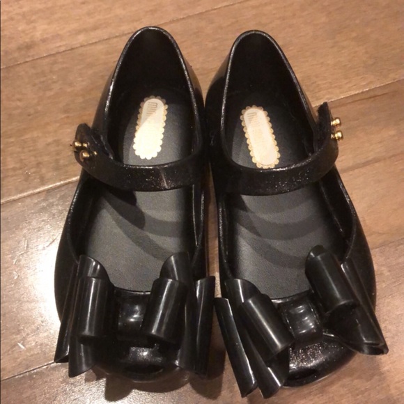 Mini Melissa Other - Black Toddler Mini Melissa Shoes